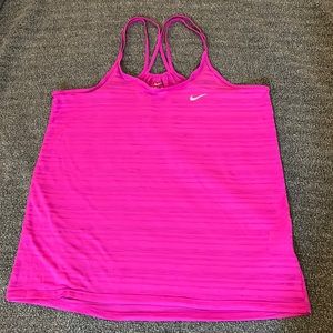 Nike Tank. Size M. Magenta. Worn 1-2 times. Perfect condition.